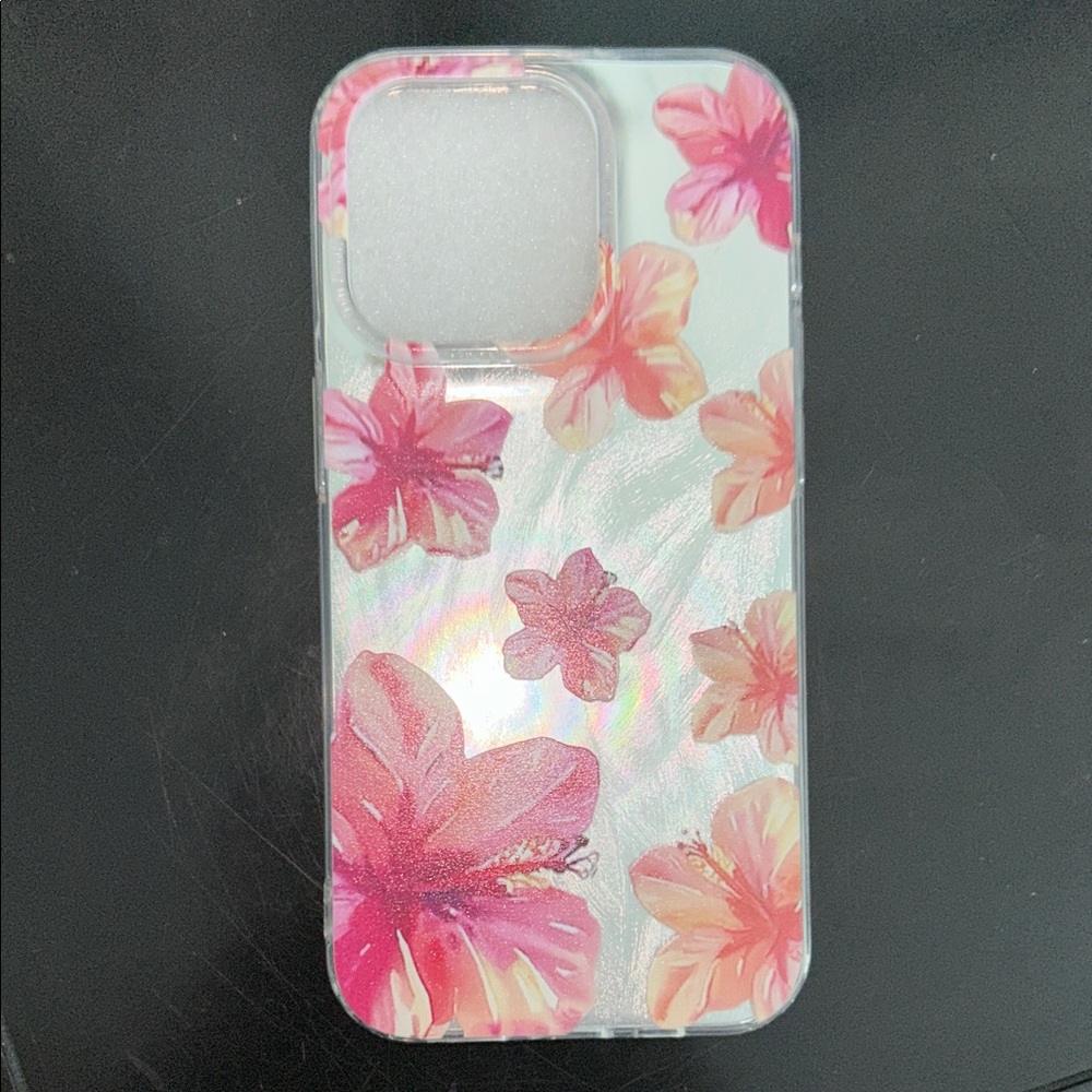 BOGO ❤️ Floral Phone Case - Pink and White